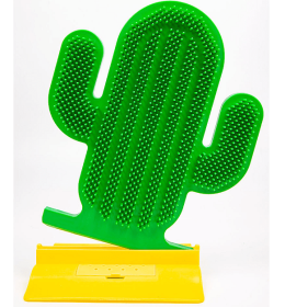Cat Hair Scrubber Corner Tickle Toy (Option: Green-Catnip powder)